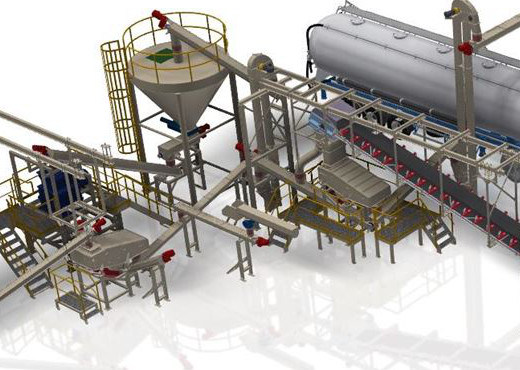 nieuws3D model recyclinglijn Xella Landgraaf - HAAN Industrial Group(1)